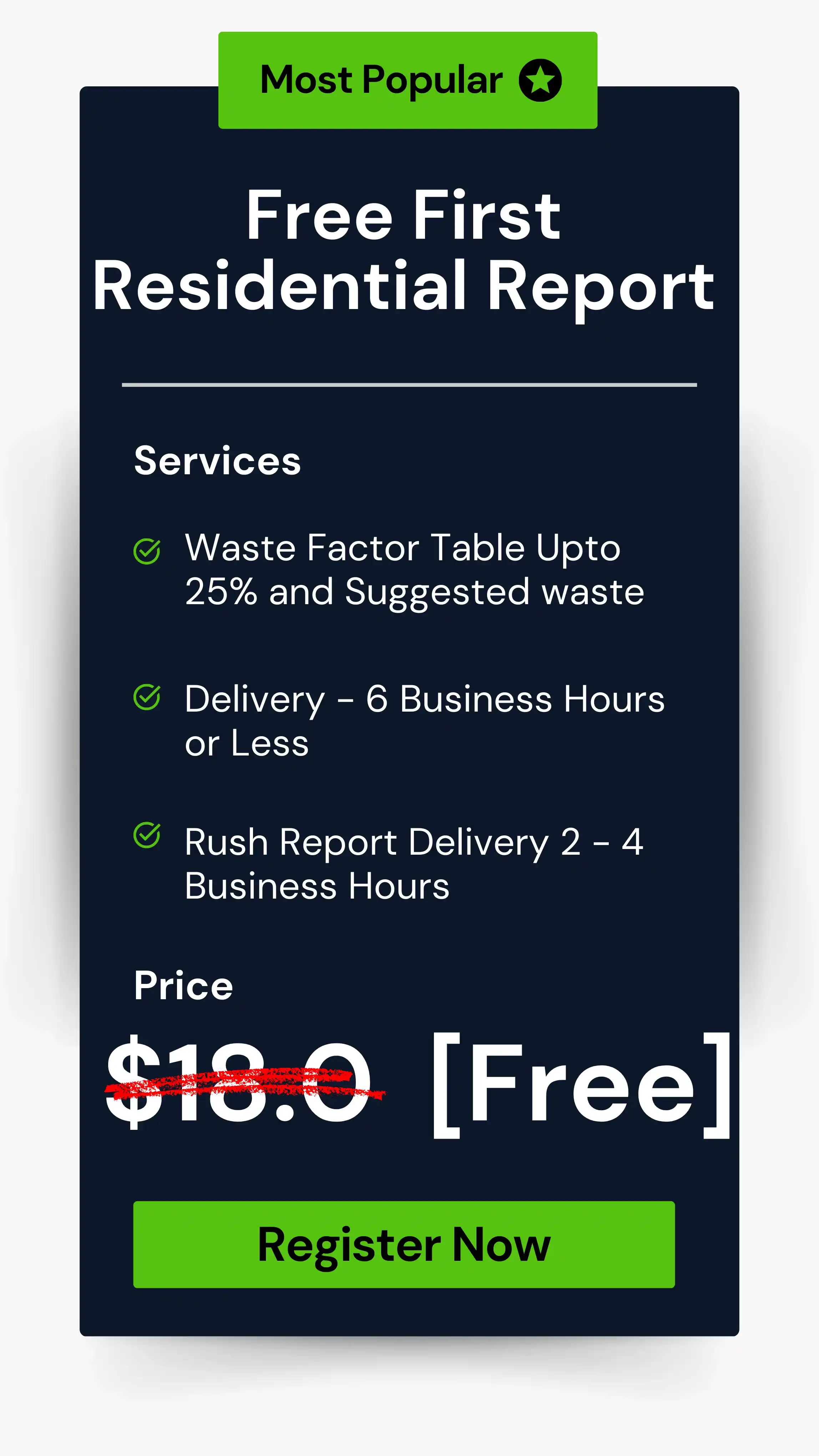 Create a RoofMeasuring account